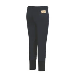 TuffRider Children's Unifleece Pull-On Knee Patch Winter Breeches -Equinora Fashion Shop 100118 92 15 navy 2