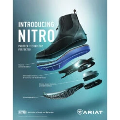 Ariat Men's Devon Nitro Paddock Boot -Equinora Fashion Shop 10027185 poster ariat mens nitro.paddock construction