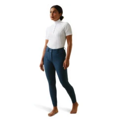 Ariat Women's Tri Factor Grip Full Seat Breeches - Seasonal Colors -Equinora Fashion Shop 10043467 Ariat WMS.TRI .FACTOR.GRIP .FS Deep.Petroleum Full.Body