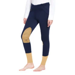 TuffRider Ladies Unifleece Pull-On Winter Breeches -Equinora Fashion Shop 10054 92 NVY 1