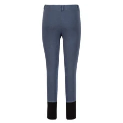 TuffRider Children's Starter Lowrise Pull-On Knee Patch Breeches -Equinora Fashion Shop 100567 479 35 denim 3