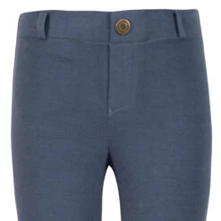 TuffRider Children's Starter Lowrise Pull-On Knee Patch Breeches -Equinora Fashion Shop 100567 479 35 denim 5