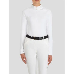 Equiline Long Sleeve CamiraC Competition Polo Shirt