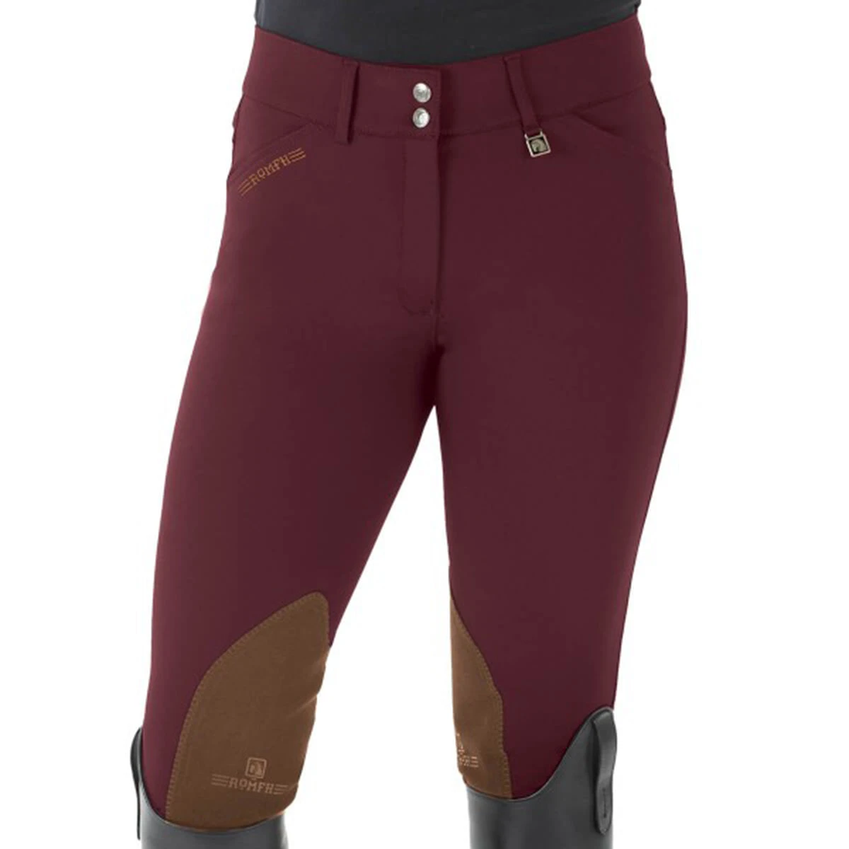 Romfh Ladies Sarafina Euro Seat Knee Patch Breeches 2 Romfh Ladies Sarafina Euro Seat Knee Patch Breeches - Image 2