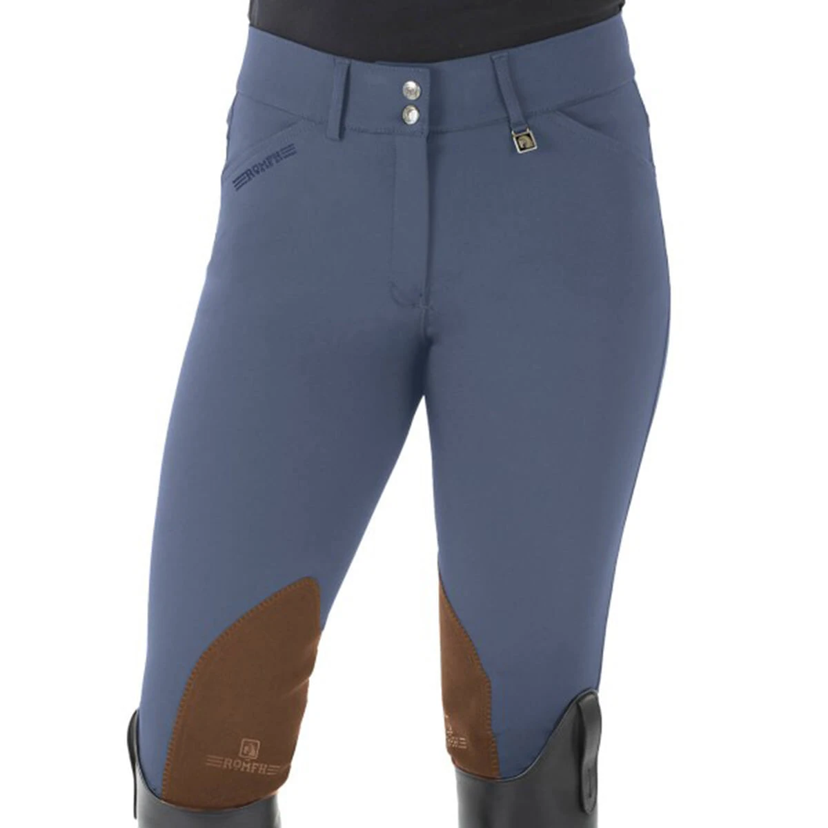 Romfh Ladies Sarafina Euro Seat Knee Patch Breeches 4 Romfh Ladies Sarafina Euro Seat Knee Patch Breeches - Image 4