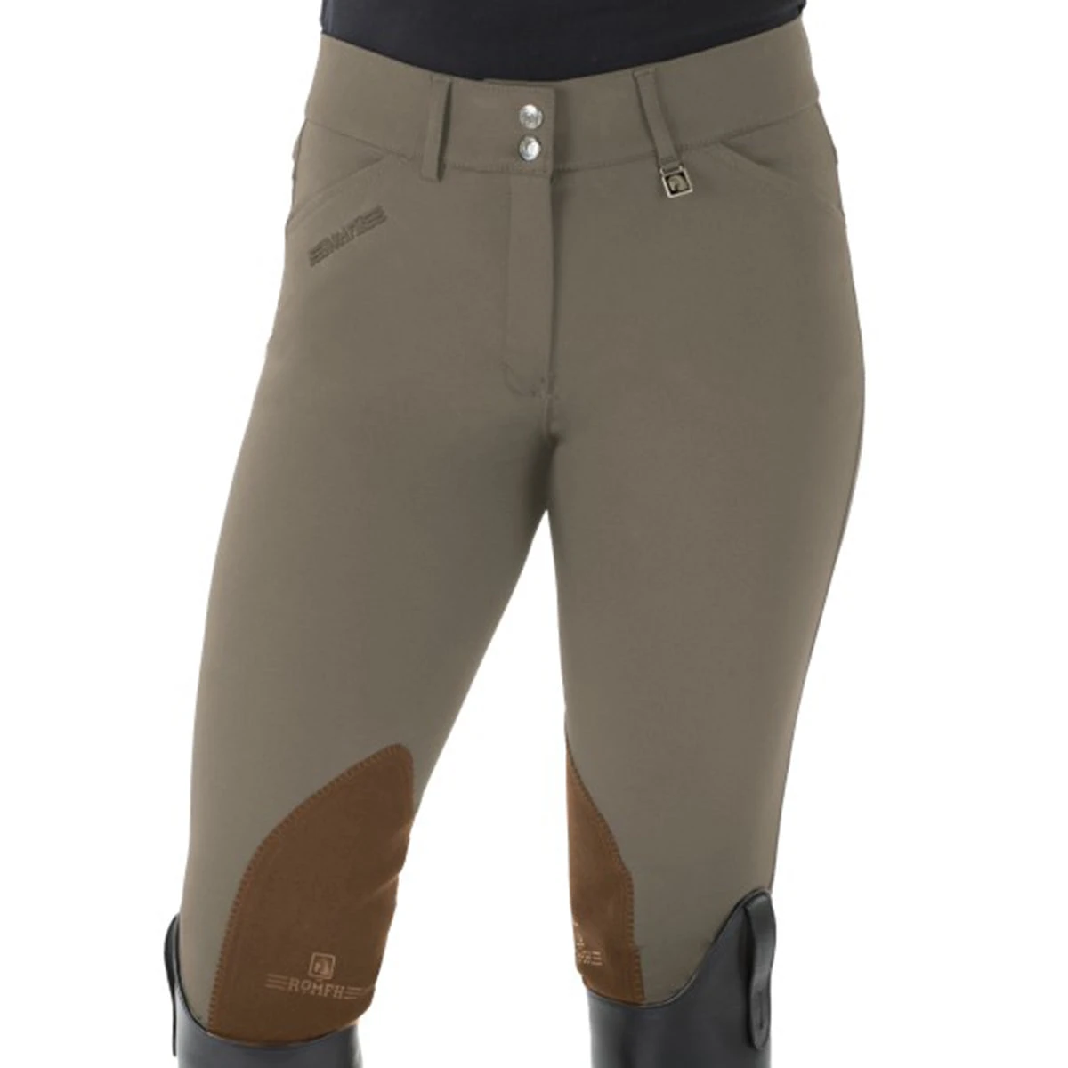 Romfh Ladies Sarafina Euro Seat Knee Patch Breeches 9 Romfh Ladies Sarafina Euro Seat Knee Patch Breeches - Image 9