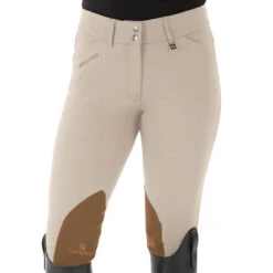 Romfh Ladies Sarafina Euro Seat Knee Patch Breeches 28 Romfh Ladies Sarafina Euro Seat Knee Patch Breeches -Equinora Fashion Shop 468455 ERS Romfh.Ladies.Sarafina.Euro .Seat .KneePatch.Breech Classic.White .Sand