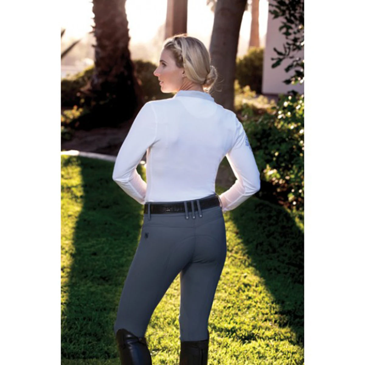 Romfh Ladies Sarafina Euro Seat Knee Patch Breeches 17 Romfh Ladies Sarafina Euro Seat Knee Patch Breeches - Image 17