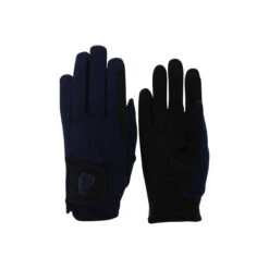 TuffRider Children's Performance Riding Gloves 10 TuffRider Children's Performance Riding Gloves -Equinora Fashion Shop 9215 tf kids.perf .glvs navy front