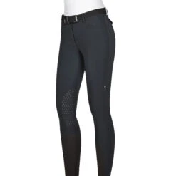 Equiline ATIRK Women's Knee Grip Breeches In 4 Seasons B-Move -Equinora Fashion Shop AtirK EQuline N08981 Black