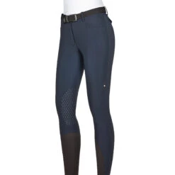 Equiline ATIRK Women's Knee Grip Breeches In 4 Seasons B-Move -Equinora Fashion Shop AtirK EQuline N08981 Blue