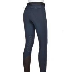Equiline ATIRK Women's Knee Grip Breeches In 4 Seasons B-Move -Equinora Fashion Shop AtirK EQuline N08981 Blue Back