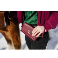 Oakbark & Chrome Rider Belt Bag -Equinora Fashion Shop BB CAB 101 Oakbark chrome riderbeltbag cabernet.2