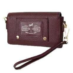 Oakbark & Chrome Rider Belt Bag -Equinora Fashion Shop BB CAB 101 Oakbark chrome riderbeltbag cabernet.3