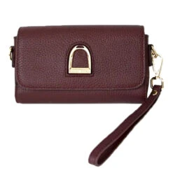 Oakbark & Chrome Rider Belt Bag -Equinora Fashion Shop BB CAB 101 Oakbark chrome riderbeltbag cabernet.4