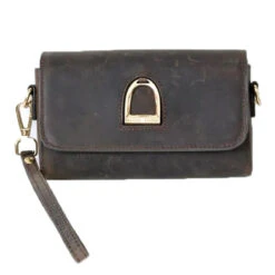 Oakbark & Chrome Rider Belt Bag -Equinora Fashion Shop BB HAV 001 Oakbark chrome Riderbeltbag cabernet.13