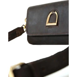 Oakbark & Chrome Rider Belt Bag -Equinora Fashion Shop BB HAV 001 Oakbark chrome Riderbeltbag havana8