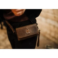 Oakbark & Chrome Rider Belt Bag -Equinora Fashion Shop BB HAV 001 Oakbark chrome Riderbeltbag havana9