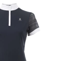 Cavallo Women's Fatou Competition Shirt -Equinora Fashion Shop Cavallo Fatou.Competition.Shirt Dark.Blue A004399 V 8Q 02