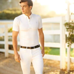 Ariat Men's TEK Short Sleeve Show Shirt -Equinora Fashion Shop CopyofS20 MNS ENGL LaCunha Carmel Shot 02 0900