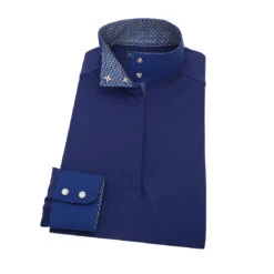 Essex Classics Ladies Blue Stirrup “Dusk” Navy Jumper Performance Show Shirt