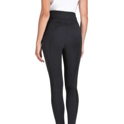 Equiline Women's Cerink Knee Grip Riding Leggings 7 Equiline Women's Cerink Knee Grip Riding Leggings -Equinora Fashion Shop EQLine ES123 N09050 006 Black Back