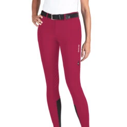 Equiline Women's Ciannek B-Move Light Knee Grip Breech -Equinora Fashion Shop EQline ES123 N09036 019 Cherries 81c63fb3 6ac8 4bb2 bbbe 0d26bdf613e1