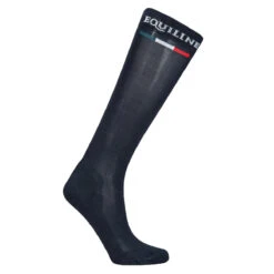 Equiline Silver Plus Light Sock -Equinora Fashion Shop EQline 181 T11203 002 Blue