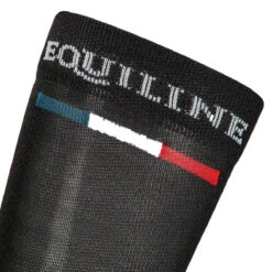 Equiline Silver Plus Light Sock -Equinora Fashion Shop EQline 181 T11203 006 Black Logo