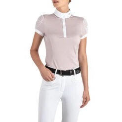 Equiline Women's GinnyG Competition Polo With Microstuds