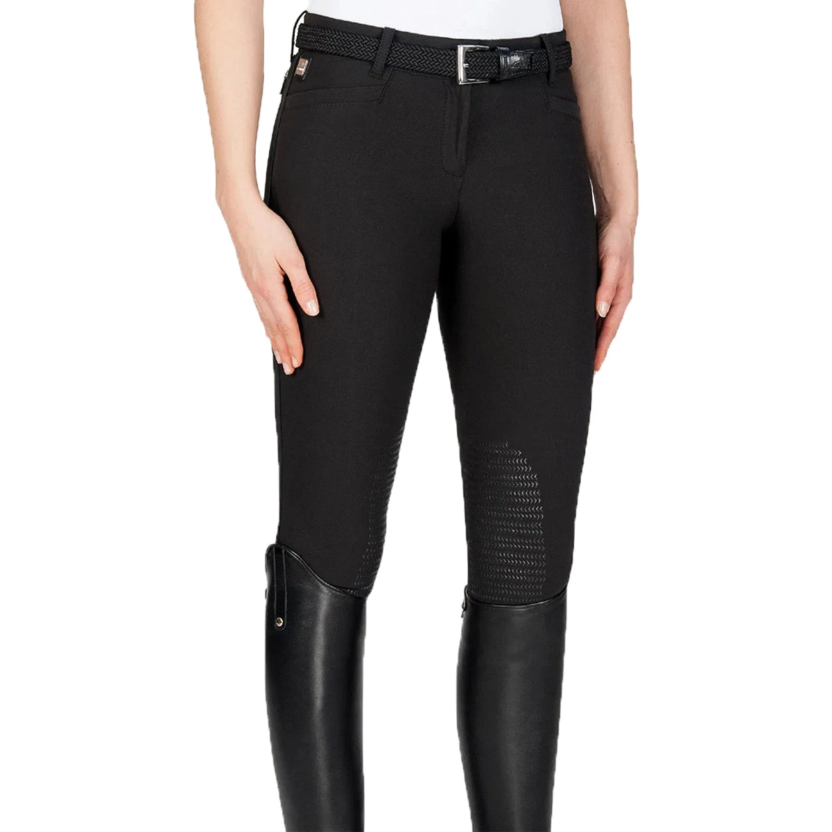 Equiline Women's Ash Riding Breeches With X-Grip Knee Patch 6 Equiline Women's Ash Riding Breeches With X-Grip Knee Patch - Image 6