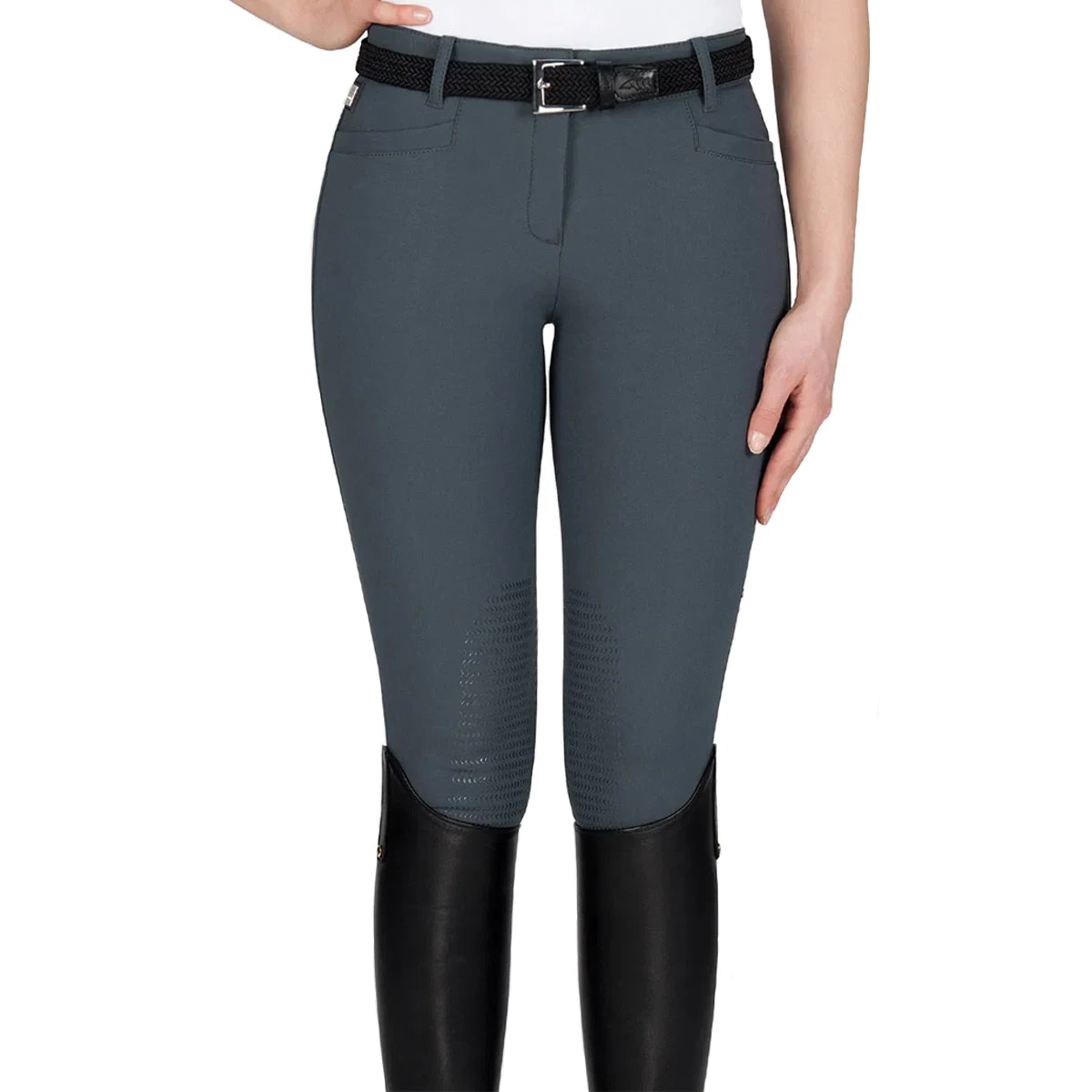 Equiline Women's Ash Riding Breeches With X-Grip Knee Patch 17 Equiline Women's Ash Riding Breeches With X-Grip Knee Patch - Image 17