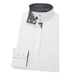 Essex Classics Ladies "Looking Back" Talent Yarn Straight Collar Long Sleeve Show Shirt