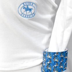 Essex Classics Girls "Lions" Talent Yarn Wrap Collar Long Sleeve Show Shirt 8 Essex Classics Girls "Lions" Talent Yarn Wrap Collar Long Sleeve Show Shirt -Equinora Fashion Shop ESL32 W2 Blue.Lions Straight 7ef69b1b b48b 435a bb2c c26650579193