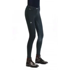 EGO 7 Women's Dressage FG Breech -Equinora Fashion Shop Ego7 Dressage.FG .Breeches Greey.Grey Side