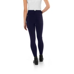 Ego 7 Women's Jumping CA Knee Patch Breech -Equinora Fashion Shop Ego7 Jumping.CA .Breech Navy Back