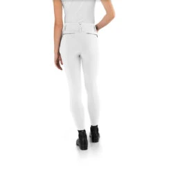 Ego 7 Women's Jumping CA Knee Patch Breech -Equinora Fashion Shop Ego7 Jumping.CA .Breeches White Back