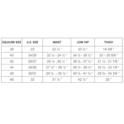 Equiline Women's ChoiceF B-Move Full Seat Grip Breeches 7 Equiline Women's ChoiceF B-Move Full Seat Grip Breeches -Equinora Fashion Shop Equiline Womens breech size chart 00 8f81a00d 36fd 46df aa57 c0906e5daf0a