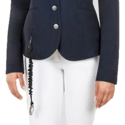 Equiline Airbag Compatible Show Coat -Equinora Fashion Shop Equiline 181 M08716 002 Airbag.Compatible.Show .Coat Blue 01