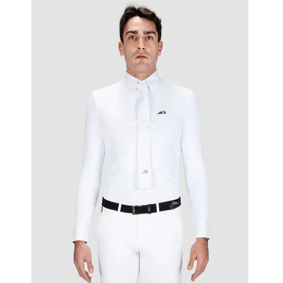 Equiline Men's David Long Sleeve Show Shirt 1 Equiline Men's David Long Sleeve Show Shirt