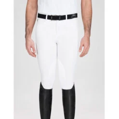 Equiline Men's Grafton Knee Patch Breech -Equinora Fashion Shop Equiline Grafton Mens White 01354.1585186912.1280.1280