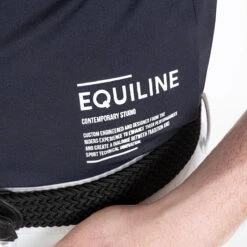 Equiline Conellec Men's Show Shirt -Equinora Fashion Shop Equiline H00524 Conellec 002 Details Blue 00