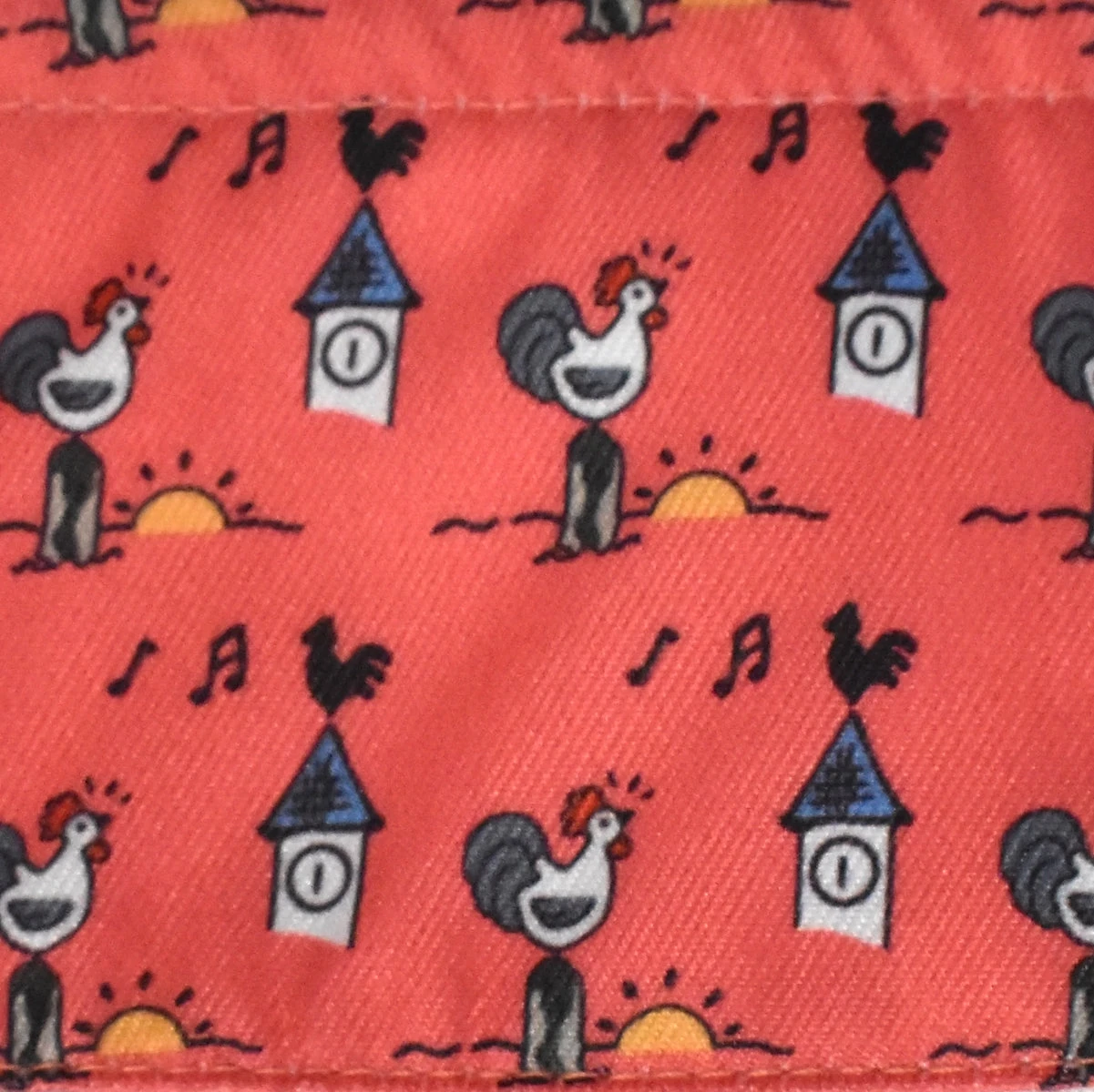 Essex Classics Ladies "Cock-a-Doodle-Do" Talent Yarn Straight Collar Long Sleeve Show Shirt 4 Essex Classics Ladies "Cock-a-Doodle-Do" Talent Yarn Straight Collar Long Sleeve Show Shirt - Image 4