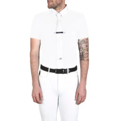 Equiline Conellec Men's Show Shirt -Equinora Fashion Shop H00524 Conellec 001 Front DEA