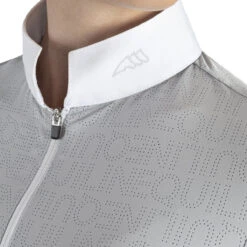 Equiline Women's ClaraC Competition Polo Shirt -Equinora Fashion Shop H00871 EQline ClaraC Ice Detail