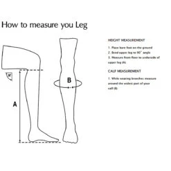 Royal Highness Ladies Deluxe Half Chaps -Equinora Fashion Shop Half.Chap .Measurement