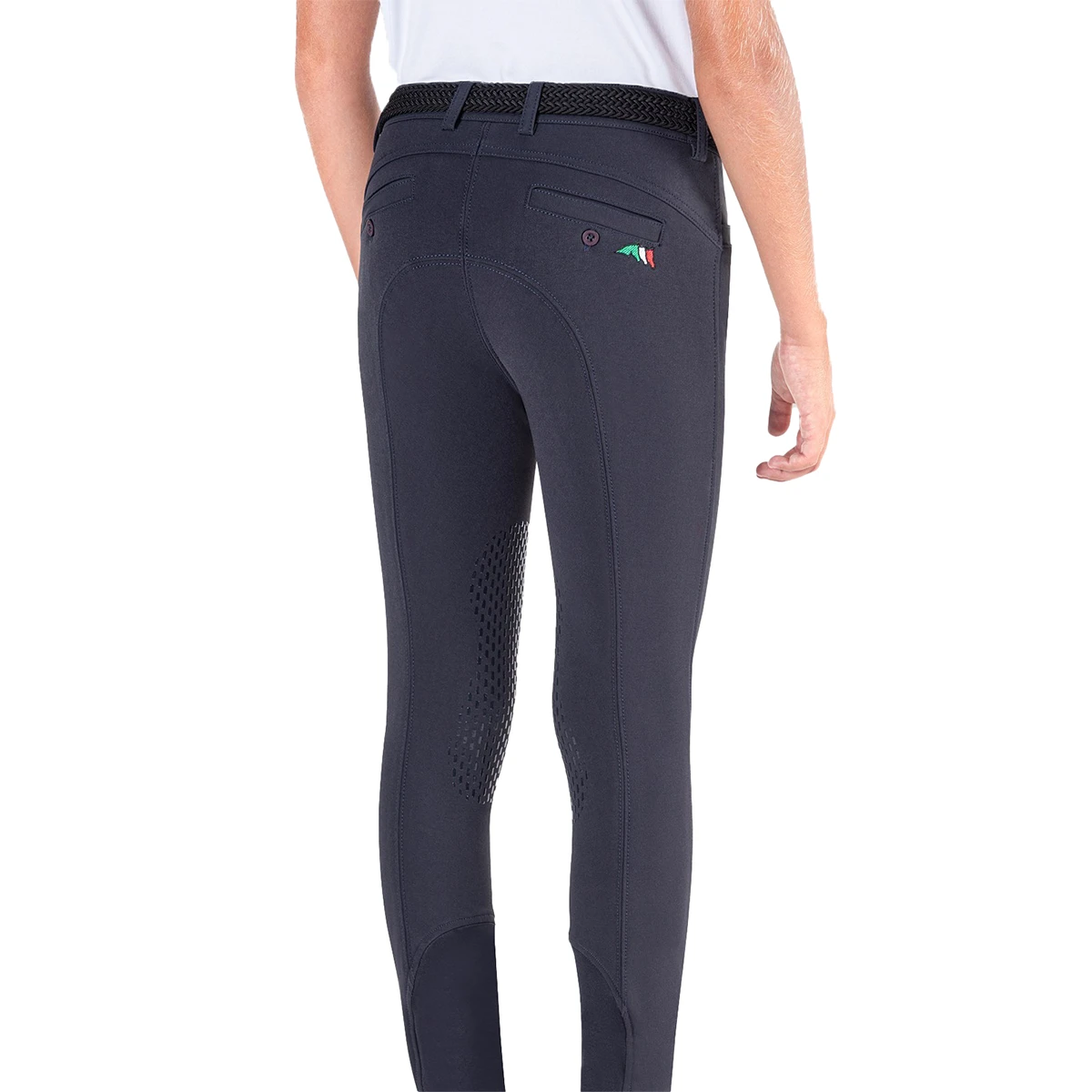 Equiline JhoanK Boy's Knee Patch Breeches 1 Equiline JhoanK Boy's Knee Patch Breeches