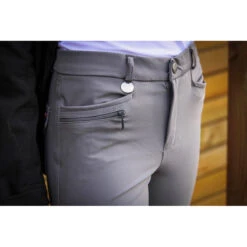 Jump'in Unisex Junior Sacha Breeches -Equinora Fashion Shop Jump.In Unisex.Junior.Sacha .Breeches Grey Pocket