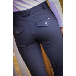Jump'in Unisex Junior Sacha Breeches -Equinora Fashion Shop Jump.In Unisex.Junior.Sacha .Breeches Navy Back