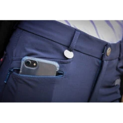 Jump'in Unisex Junior Sacha Breeches -Equinora Fashion Shop Jump.In Unisex.Junior.Sacha .Breeches Navy Front.Pocket